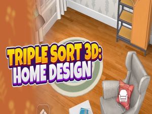 Игра Тройно сортиране 3D: Дизайн на къщата онлайн