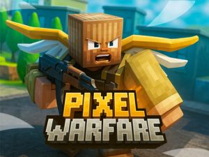 Игра Minecraft: Pixel War онлайн