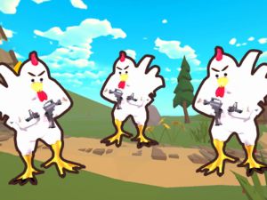 Игра Пилешки стрелец онлайн