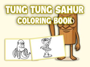 Игра Tung Tung Sahur: Книга за оцветяване онлайн