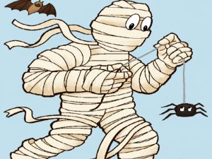 Игра Оцветяване на книгата: Мумия онлайн
