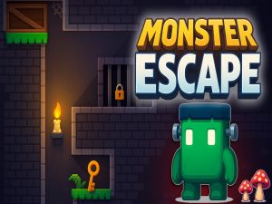 Игра Бягството на чудовището онлайн