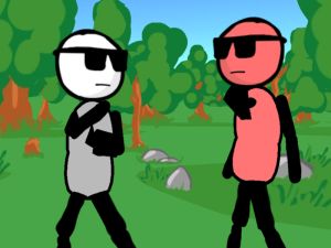 Игра Seckman с пистолет: по-малко битки онлайн