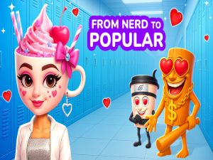 Игра От ботаника до популярната балерина Капучино онлайн