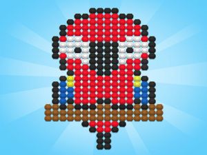 Игра Пъзел: цветни гайки и болтове онлайн