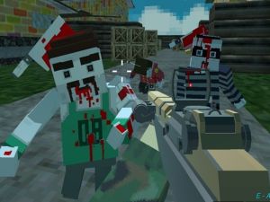 Игра Пикселно оръжие Апокалипсис 3 зомбита онлайн