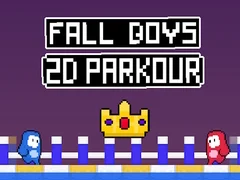 Игра Падащи Момчета 2D Паркур онлайн