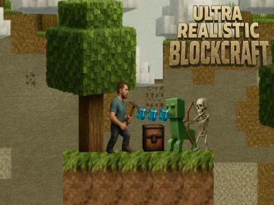 Игра Ултраалистично производство на блокове онлайн