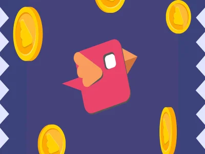 Игра Летяща птица: Избягвайте шиповете онлайн