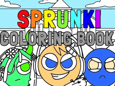 Игра Книжка за оцветяване Sprunki онлайн