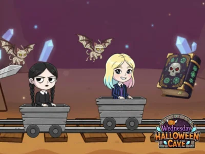 Игра Сряда в пещерата на Хелоуин онлайн