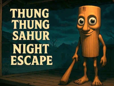 Игра Tung Tung Sahur Night Escape онлайн