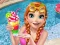 Игра Ледена Принцеса Време На Басейна онлайн