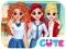 Игра BFF Принцеса Обратно в Училище онлайн