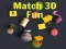 Игра Забавление Match 3D онлайн