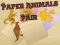 Игра Хартиени Животни Пара онлайн