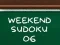 Игра Уикенд Судоку 06 онлайн