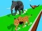 Игра Състезание за трансформация на животни 3D онлайн