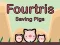 Игра Fourtris: Спасение на прасета онлайн
