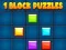 Игра 1 Блок Пъзели онлайн