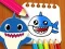 Игра Книга за оцветяване Baby Shark онлайн
