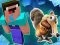 Игра Noob Parkour: Снежната Ера онлайн
