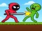 Игра Red Stickman срещу Monster School онлайн