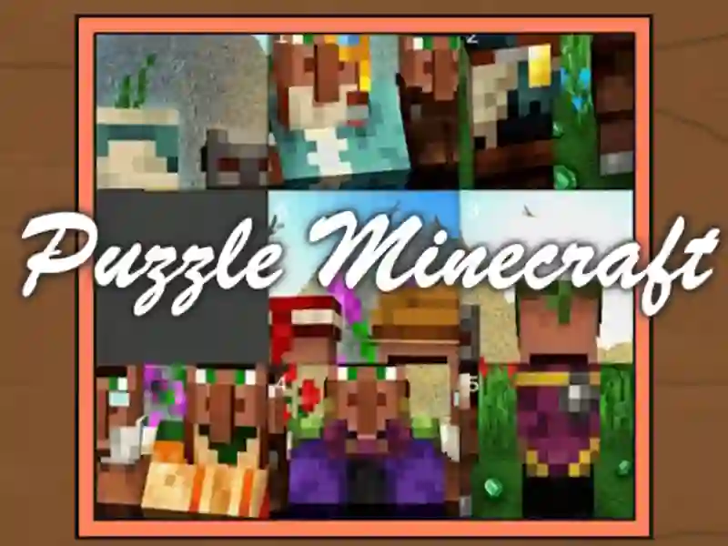 Игра Пъзел на Minecraft онлайн