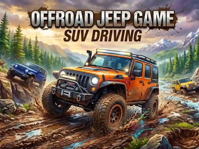 Игра Offroad Jeep Game SUV Driving онлайн