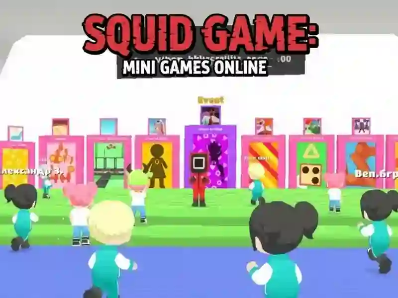 Игра Squid Game: Мини игри онлайн Игра Squid Game: Мини игри онлайн