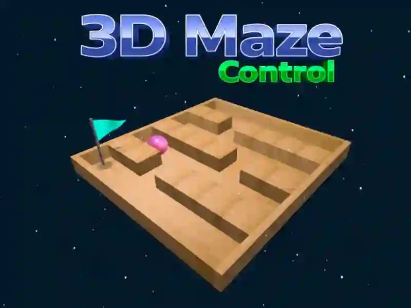 Игра 3D контрол на лабиринта онлайн