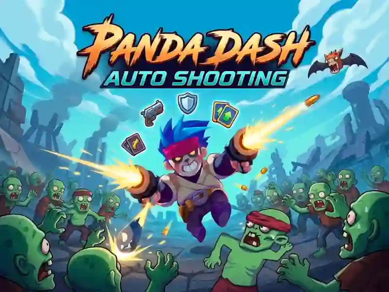Игра Panda Dash Auto Shooting онлайн