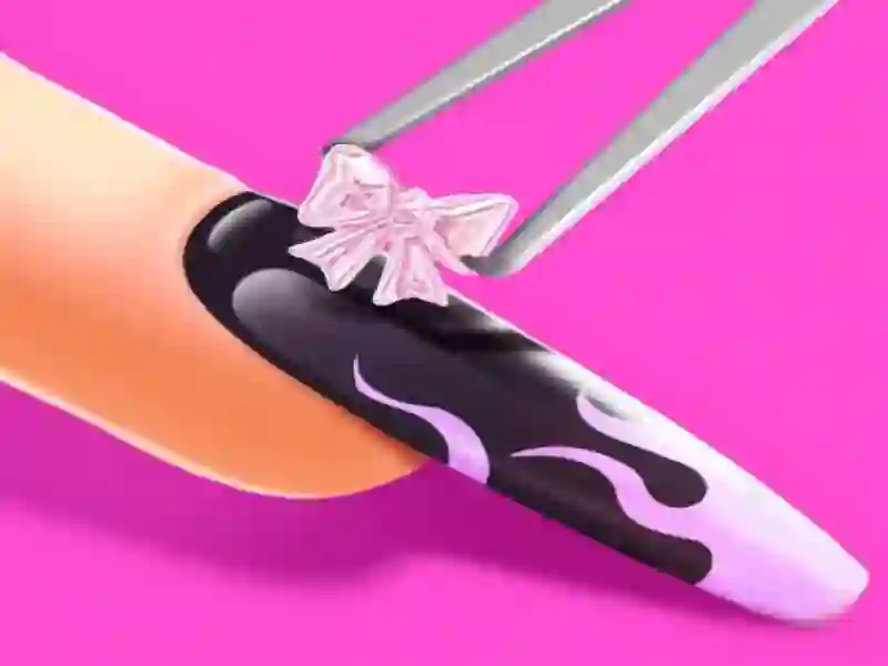 Игра 3D акрилен маникюр: арт нокти онлайн