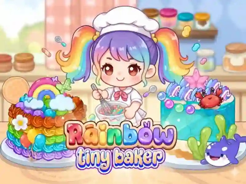 Игра Rainbow Little Baker онлайн