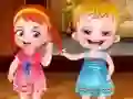 Игра Бебе Хейзел учи добри маниери онлайн Игра Бебе Хейзел учи добри маниери онлайн