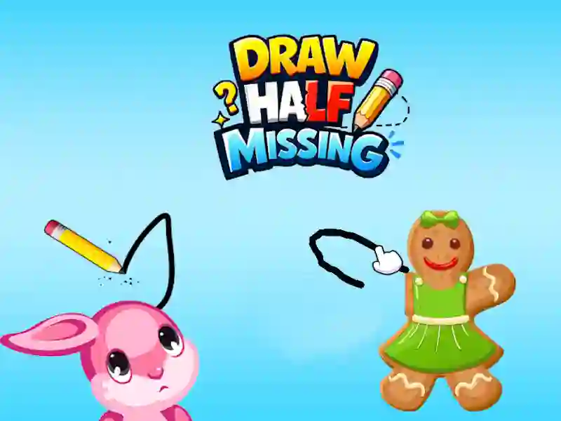 Игра Половин рисунка, липсваща част онлайн