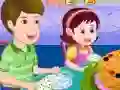 Игра Печене на ябълкова торта онлайн