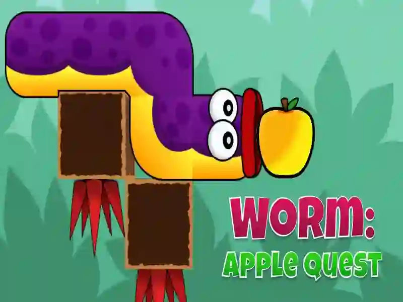 Игра Червей: Apple Quest онлайн