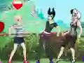 Игра Принцеса срещу Злодеи Теглене на въже онлайн