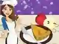 Игра Готвене с Ема: Френски ябълков пай онлайн