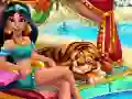 Игра Арабска принцеса в басейна онлайн Игра Арабска принцеса в басейна онлайн