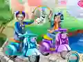 Игра Разходка с скутер на принцесата онлайн