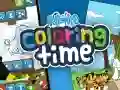 Игра Здравейте деца, време е за оцветяване онлайн