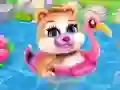 Игра Грижа за сладката мечка онлайн Игра Грижа за сладката мечка онлайн