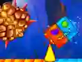 Игра Огън и Вода: Geometry Dash онлайн