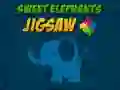 Игра Сладки Слони Пъзел онлайн