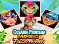 Игра Лице на изкуството на принцеса Моана от Океания онлайн
