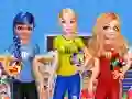 Игра BFF Принцеса Гласува За Четвъртфиналите На ФИФА 2018 онлайн