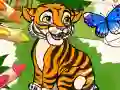 Игра Оцвети ме: Джунглови Животни онлайн