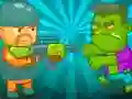 Игра Защита от зомбита онлайн Игра Защита от зомбита онлайн